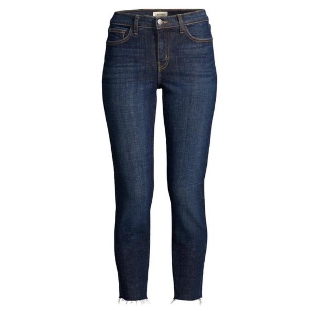 L'AGENCE El Matador High Rise Raw Hem Jeans 24